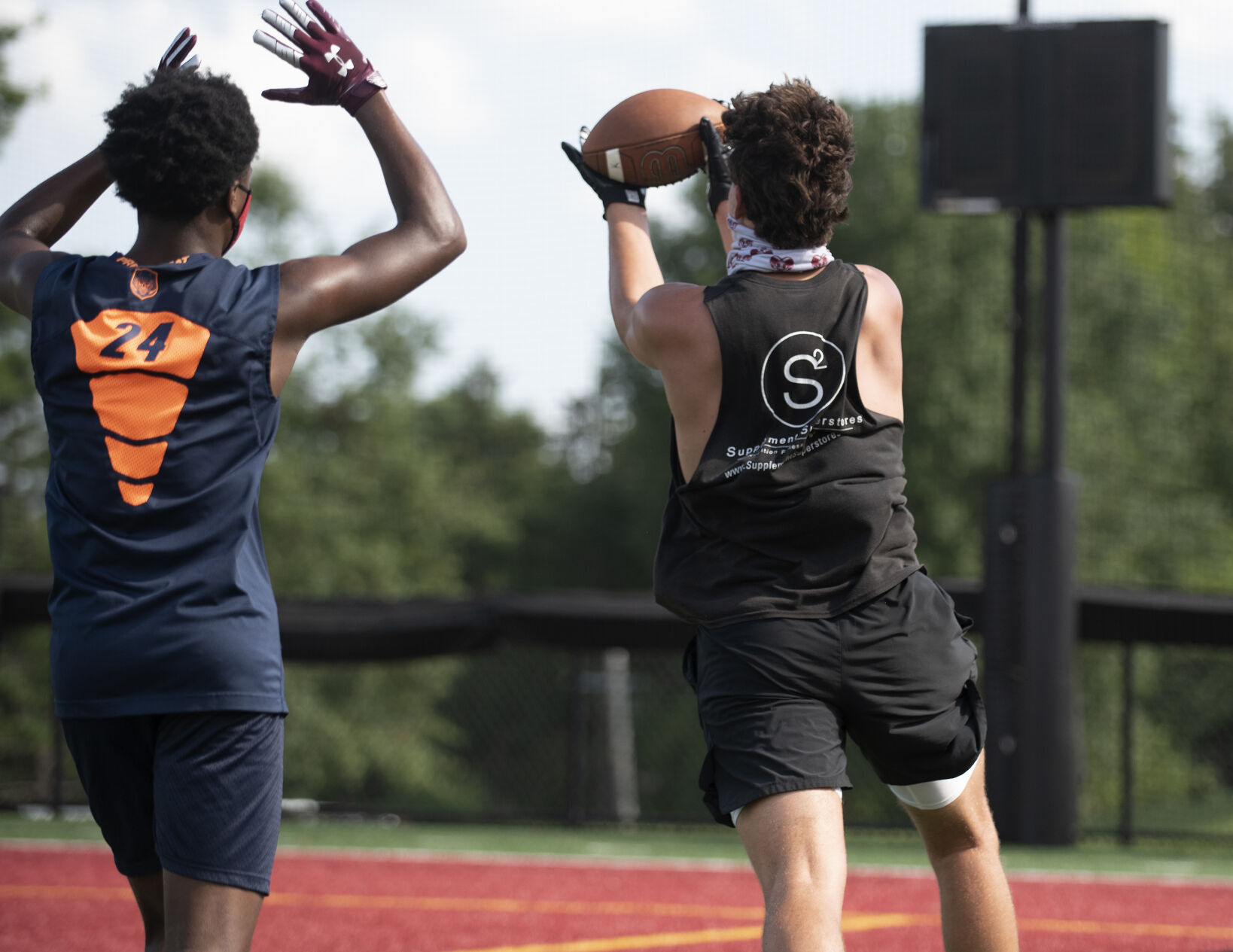 MICDS football practice